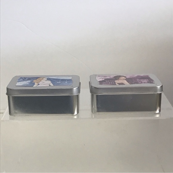 Set of 2 STRICTLY PROFESSIONAL Bobby Pins EMPTY Tin Holders - Picture 4 of 16